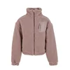 Urban Classics Jopa iz flisa staro roza