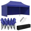 Northix Avtomatski vrtni paviljon za dogodke 3x6m, moder