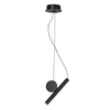 Rabalux Viseća lampa Alaric, LED, 3W, 3000K, Crna