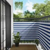 Balcony ekran Plava i bijela 110 x 400 cm Oxford tkanina