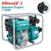 TOTAL Benzinska pumpa za vodu, protok 550L/min., izbačaj 32m, snaga 7.0 KS, 2