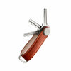 Etui za ključe Orbitkey Leather 8,5 cm oranžna barva