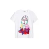Desigual Majica Arty mešane barve/bela