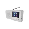 Radio DAB DAB+ FM 3W/5V/4xAA bela