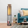 Aberto Design Podna lampa 7126, 130 cm, 20 cm, E27, 400 cm Kabl, Crna
