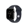 APPLE Watch Series 12 GPS + Cellular 42mm Natural Titanium Case with Navy Blue Sport Band - S/M (MJGF4WF/A)