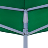 Krov za šator za zabave 4 x 3 m zeleni 270 g/m2