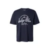 JACK & JONES Majica JJEDenver marine/bela