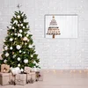 tulup.si Slika na akrilnem steklu GingerbRead Christmas Tree Božični okraski 100x70 cm