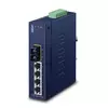 PLANET ISW-511TS15 network switch Unmanaged L2 Fast Ethernet (10/100) Blue