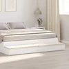 Ladice za krevet Bijelo 180 x 36,5 x 16,5 cm Konstruirano drvo