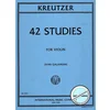 KREUTZER;42 STUDIES FOR VIOLIN