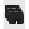 Calvin Klein Oprijete boksarice 3 Piece U2662G-FW-18-NOS Črna