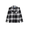 Jack & Jones Junior Srajca JJEJACKSON temno siva/črna/bela