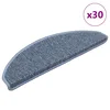 Samoljepljivi otirači za stepenice 30 kom 65x21x4 cm plavi