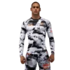 Venum Kompresiona majica Rashguard UFC Zenith Authentic Fight Week, Dugi rukav, Beli