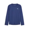 PUMA Training Essentials Long Sleeve Performance Fit Tee Men, Men, Blue Jewel, XS
