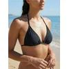 Sinsay - Klasični bikini gornji deo sa vezivanjem i izvadivim čašicama - crno