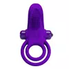 PRETTY LOVE - PURPLE VIBRATING PENIS RING