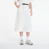 Krilo The North Face Redbox Nylon Belted Skirt White Dune S
