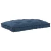 Vidaxl Blazina za paletni kafi Indigo 120 x 80 x 12 cm Blago