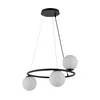 Luster na sajli GAMA 3xG9/12W/230V crna