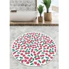 LEssentiel Maison Kupatilski otirač Ciliegia, 80cm, Belo-crveni