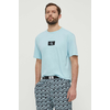 Pamučna pidžama kratkih rukava Calvin Klein Underwear s tiskom