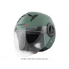 Kaciga za motor veličina XL-MVX 61-62 cm P5 Jet Open Face Simpli vizir zelena