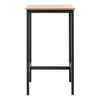 Barska miza v hrastovem dekorju 60x60 cm Cesura – Unique Furniture