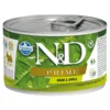N&D Prime konzerva za pse Mini Adult, Jabuka i Divlja Svinja, 140 g