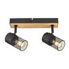 RABALUX Plafonska lampa Metta crna