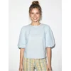 Bianco Lucci Bluza Blusen svetlo modra