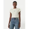Calvin Klein Jeans Majica LV047F833G Rumena Slim Fit