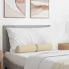 Valjkasti jastučići 2 pcs Krema O 15 x 40 cm tkanina