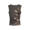 Desigual Majica rjava / roza