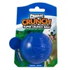 Chuckit! Crunch gumijasta pokajoča žogica M, modra - 6 cm