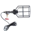 Opviq Stona lampa E27 Socket, Crno-Srebrna