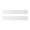 STENSUND Front fioke, bela, 60x10 cm