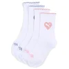 Puma Girls Crew Shirt Socks (2-Pack), White, Size 35-38, Age