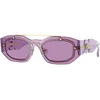 VERSACE Ženske naočare za sunce 0VE2235 100284 51, Ljubičaste
