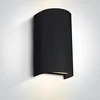 ZIDNA SVJETILJKA GU10 2x6W IP65 100-240V CRNA
