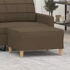 vidaXL Stolček za noge rjavo 70x55x41 cm blago