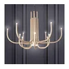 Ondaluce - LED prigušiva luster na sajli NOUVEAU LED/35W/230V prečnik 78 cm zlatna