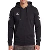Hummel duks hmlGO 2.0 Chevron sa kapuljačom i rajsferšlusom za muškarce, crni