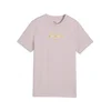 PUMA Essentials Script Glitter Tee Youth, Kids, Misty Pink, 7-8Y