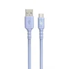 TB kabel USB-A - USB-C vijolični 1m