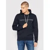 Tommy Hilfiger Puloverji TOMMY LOGO HOODY Modra