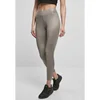 Womens asphalt leggings made of synthetic leather