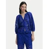 Desigual Bluza 25SWBW24 Modra Regular Fit
